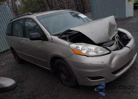 2006 Toyota Sienna Ce из США, поврежденный, VIN 5TDZA23C46S424972